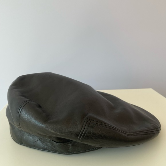 Authentic Gucci soft leather men’s cap pre-owned in excellent condition - Picture 3 of 6